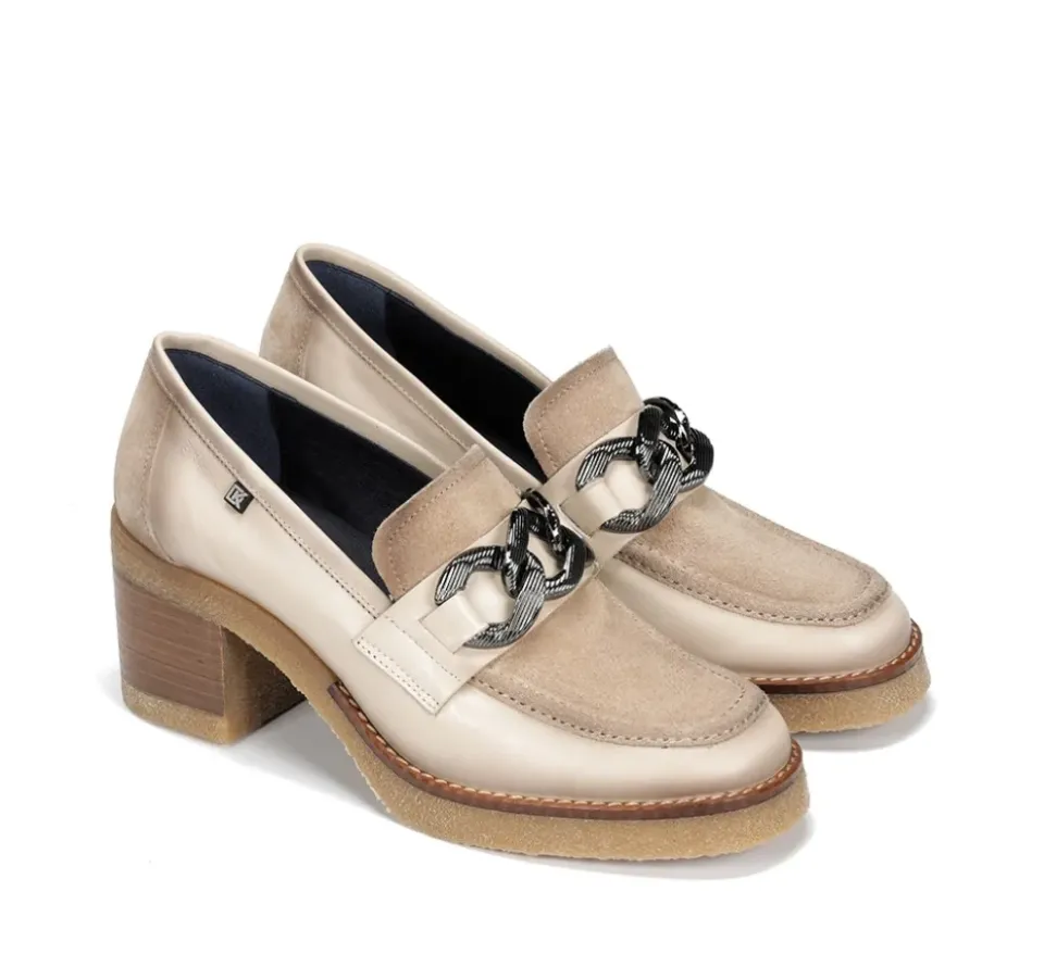 Fluchos OPRAH D9193 Mocasín Taupe Sale