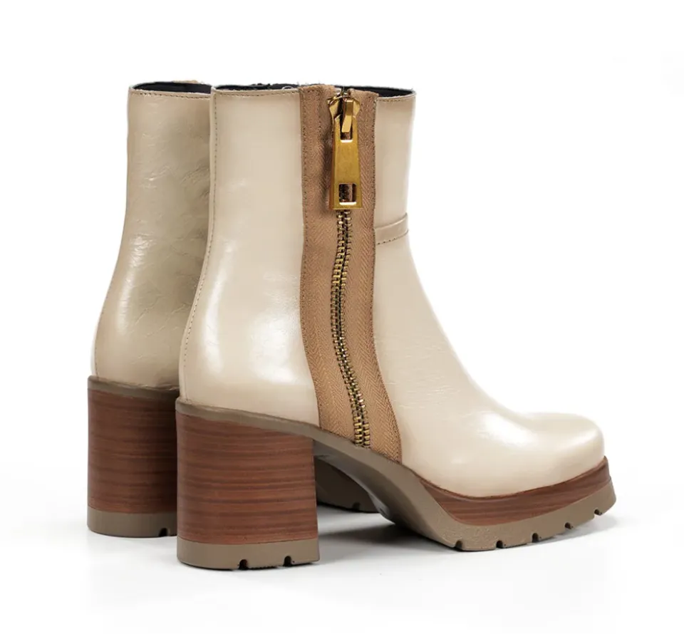 Fluchos SAFE D9413 Botín Taupe Discount
