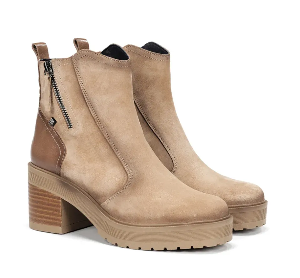 Fluchos SARAH D9353 Botín Taupe Fashion