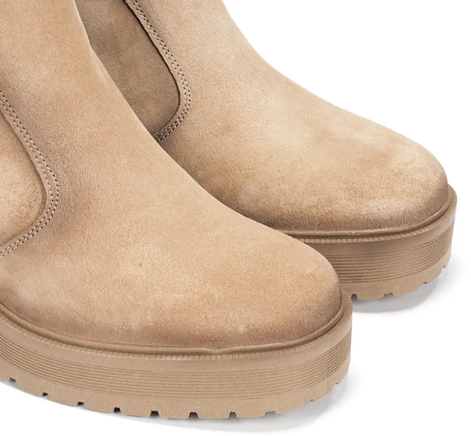 Fluchos SARAH D9353 Botín Taupe Fashion
