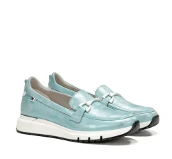 Fluchos SERENA D9047 Mocasín Azul Discount