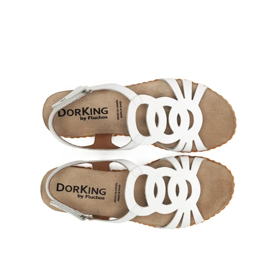 Fluchos SPORT D9322 Sandalia Blanca Clearance