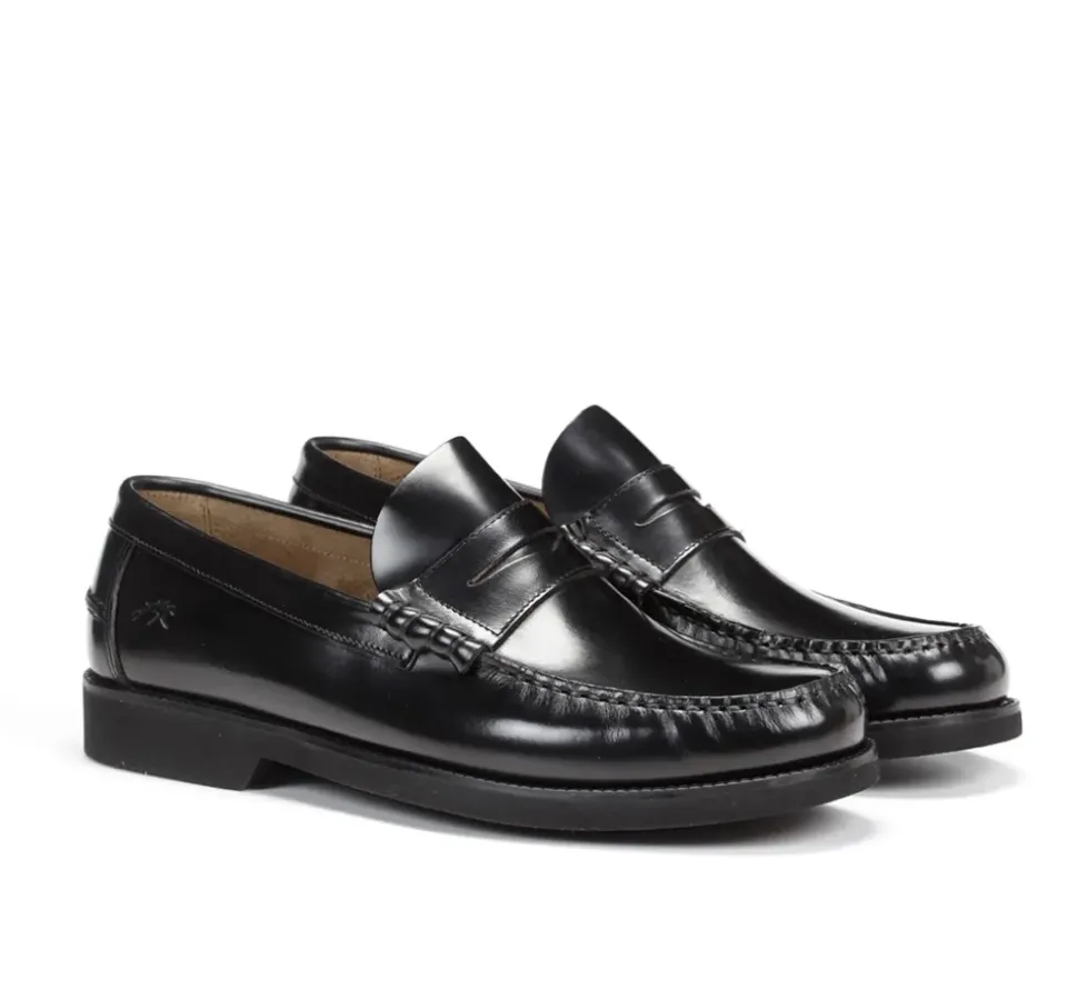 Fluchos STAMFORD F0047 Mocasín Negro Discount
