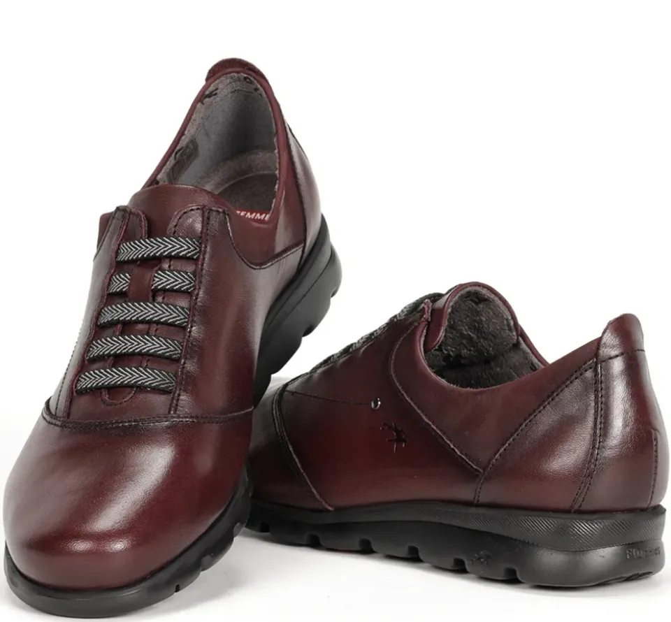 Fluchos SUSAN F0354 Zapato Burdeos Clearance