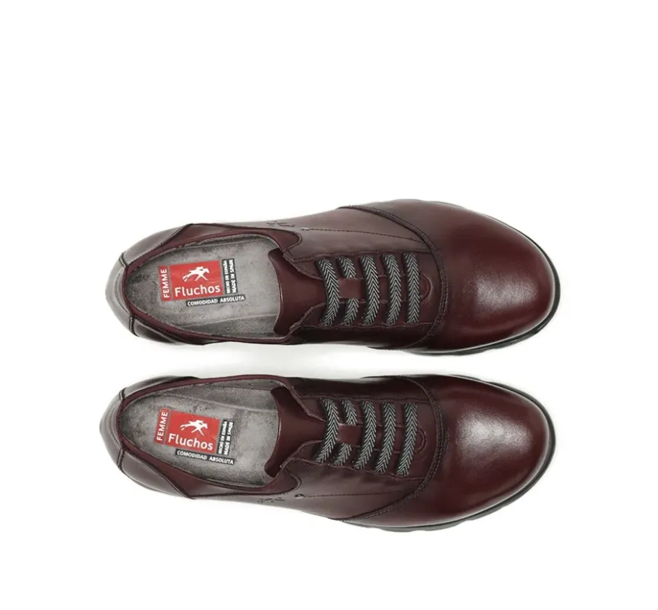 Fluchos SUSAN F0354 Zapato Burdeos Clearance