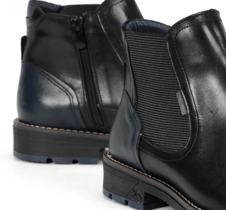 Fluchos TERRY F1343 Botín Negro Fashion