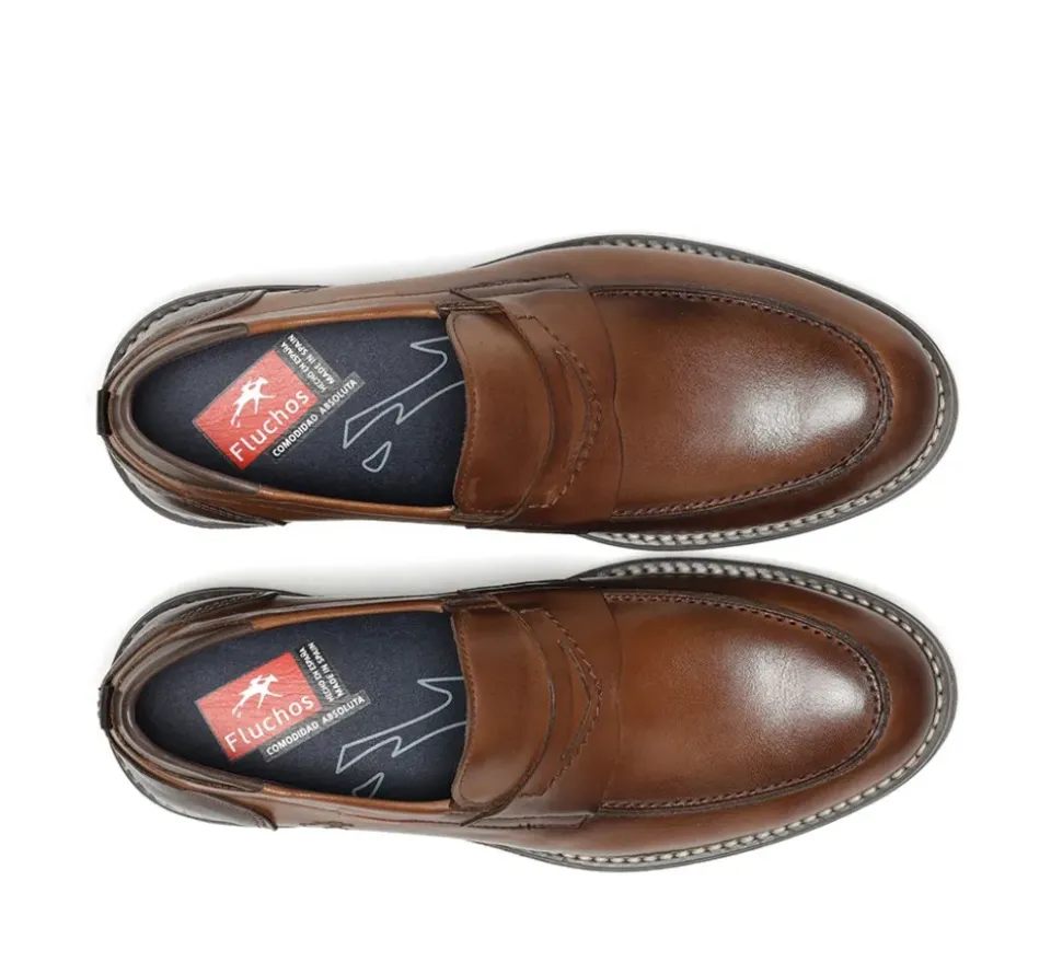 Fluchos TERRY F1290 Mocasín Marrón New
