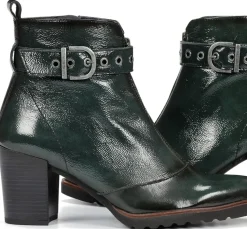 Fluchos THAIS D8300 Botín Verde Outlet