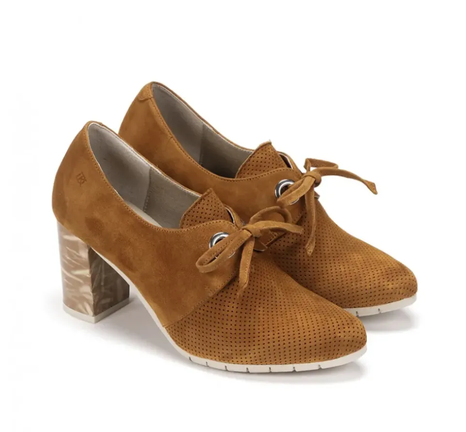 Fluchos TIAN D8738 ZapatodeTacón Marrón Sale