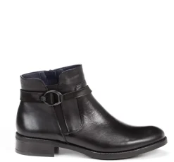 Fluchos TIERRA D8003 Botín Negro Fashion