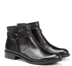 Fluchos TIERRA D8003 Botín Negro Fashion