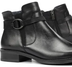 Fluchos TIERRA D8003 Botín Negro Fashion