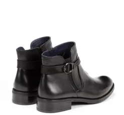 Fluchos TIERRA D8003 Botín Negro Fashion