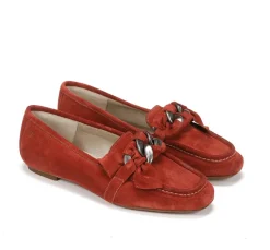 Fluchos TIGRE D8792 Mocasín Rojo New