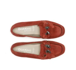 Fluchos TIGRE D8792 Mocasín Rojo New