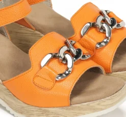 Fluchos UBARI D9034 Sandalia Naranja Best