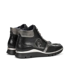Fluchos UNION F2077 Botín Negro Clearance