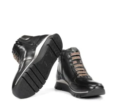 Fluchos UNION F2077 Botín Negro Clearance
