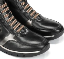 Fluchos UNION F2077 Botín Negro Clearance