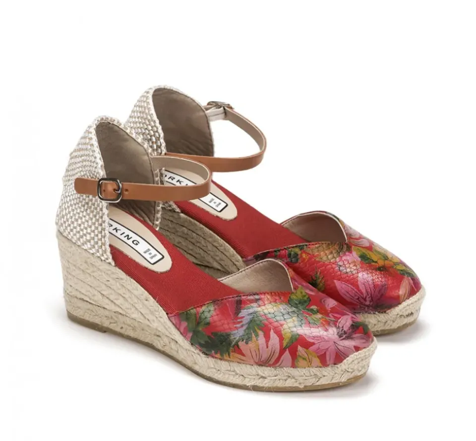 Fluchos VISION D8814 Sandalia Roja Fashion