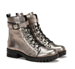 Fluchos WALKING D8837 Botín Plata New