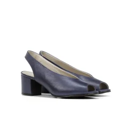 Fluchos XIA D8210 ZapatodeTacón Azul New